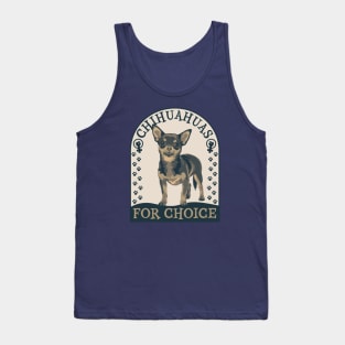 Chihuahuas for Choice Painting Tank Top